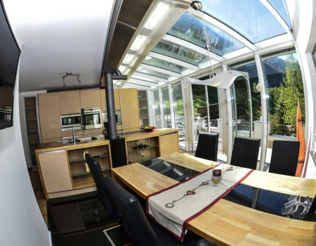 ferienwohnung gletscherblick kaunertal küche