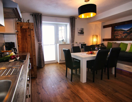 ferienwohnung naturjuwel kaunertal küche